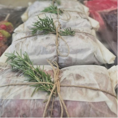 Μοσχαροκεφαλή έτοιμη για φούρνο για 3 άτομα