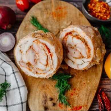 Ρολάκια κοτόπουλο